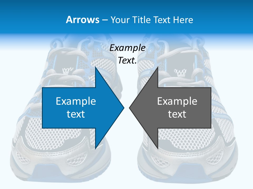 Runner Smile Landscape PowerPoint Template