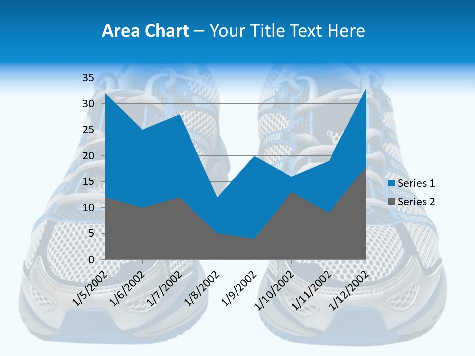 Runner Smile Landscape PowerPoint Template