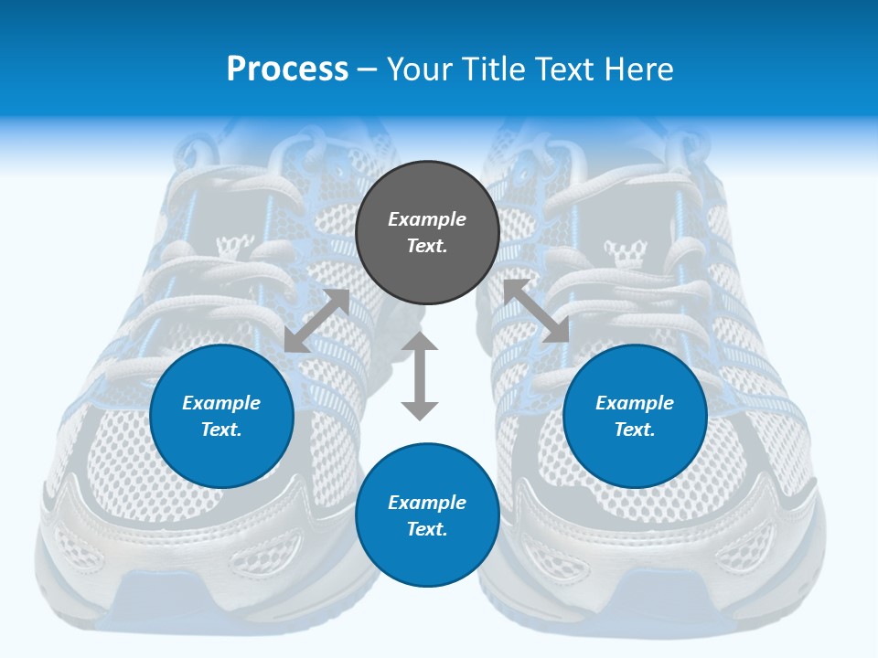 Runner Smile Landscape PowerPoint Template