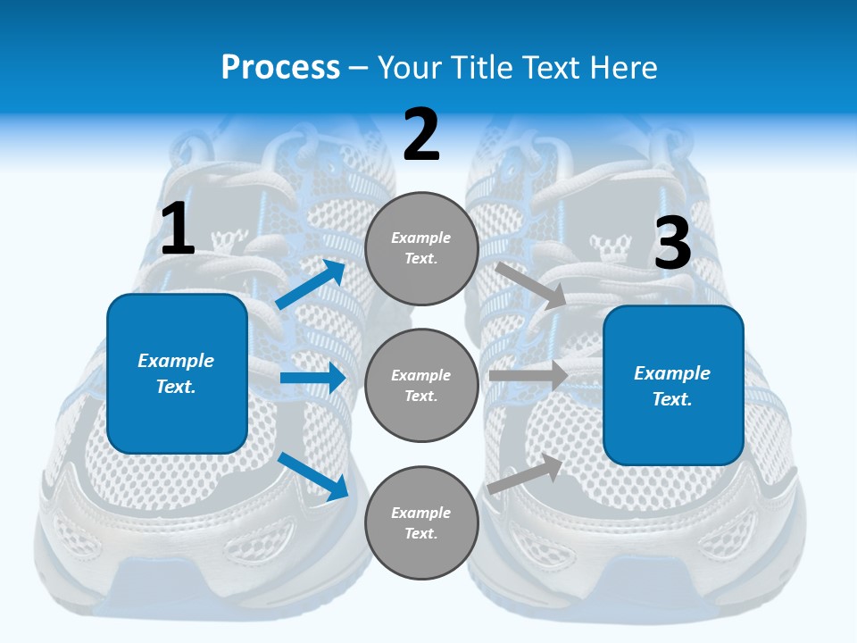 Runner Smile Landscape PowerPoint Template