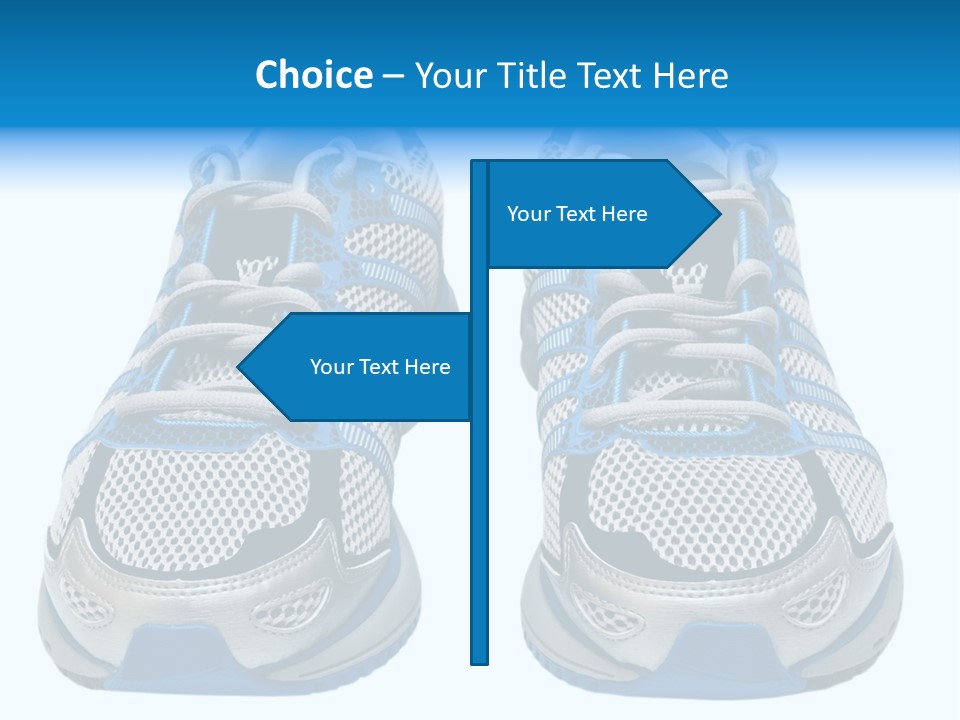 Runner Smile Landscape PowerPoint Template