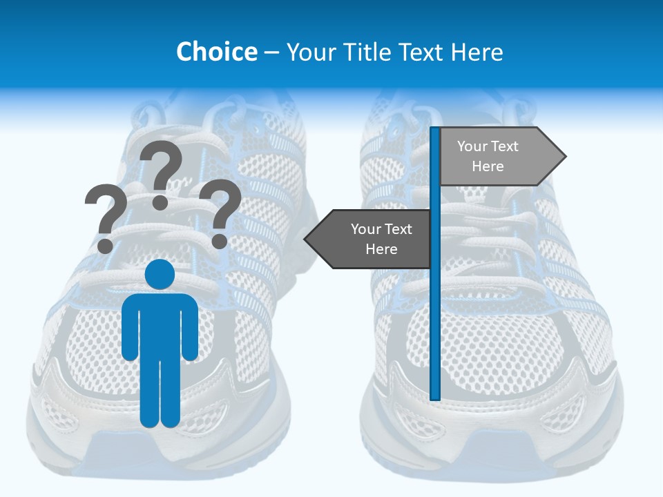 Runner Smile Landscape PowerPoint Template