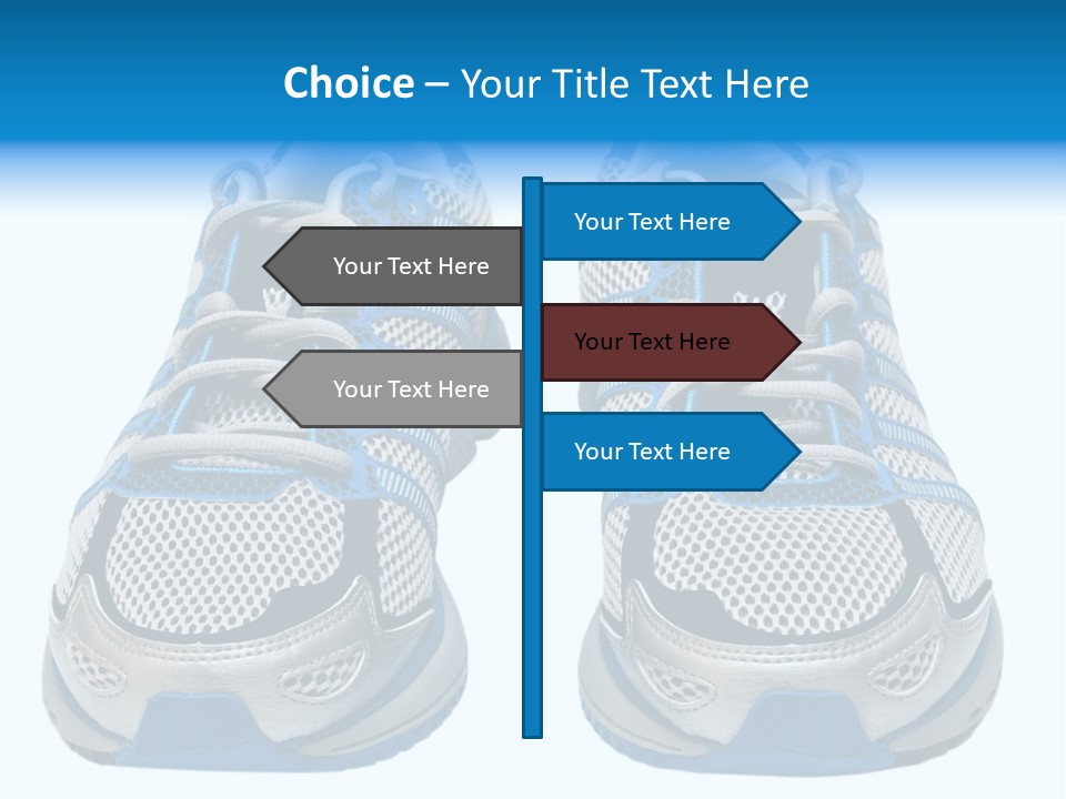 Runner Smile Landscape PowerPoint Template