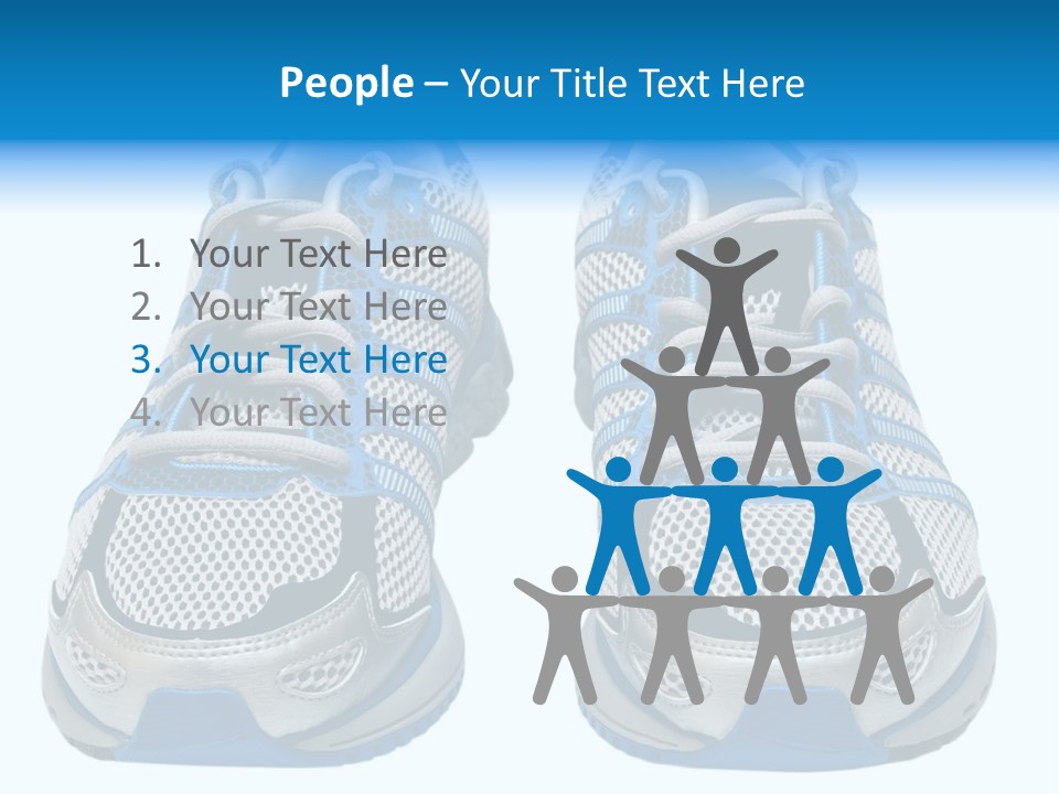 Runner Smile Landscape PowerPoint Template