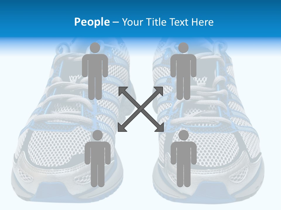 Runner Smile Landscape PowerPoint Template