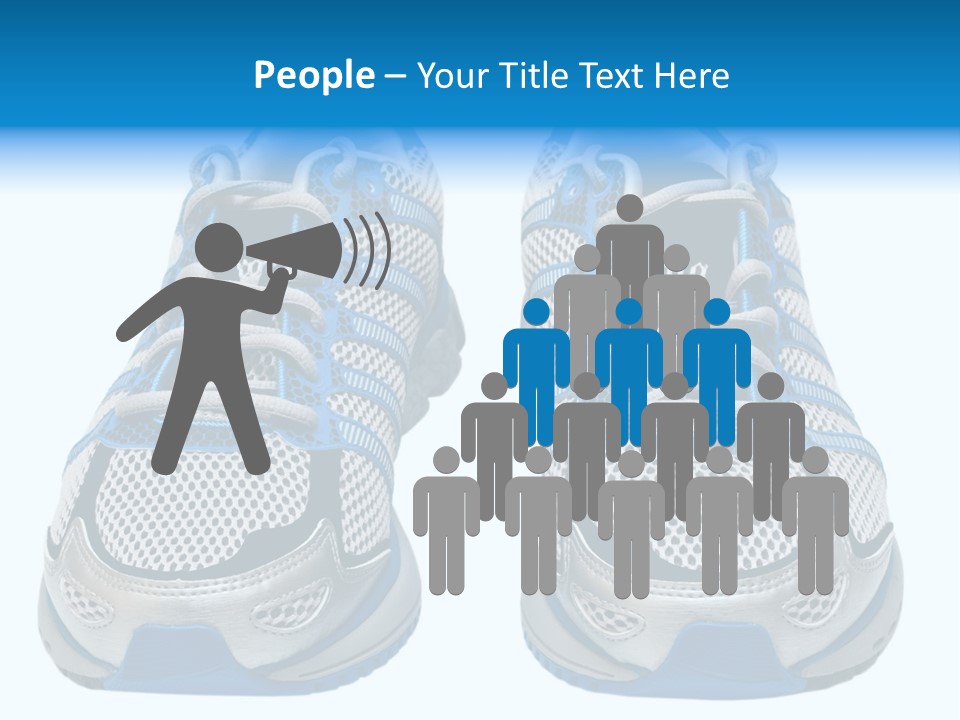 Runner Smile Landscape PowerPoint Template