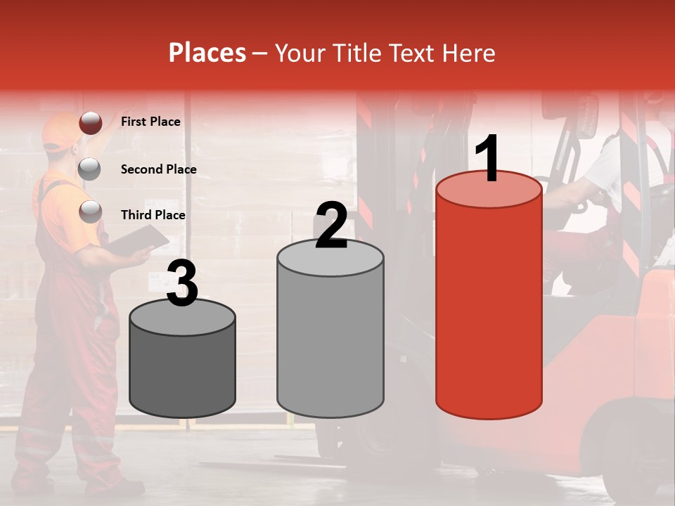 Container Transportation Cargo PowerPoint Template