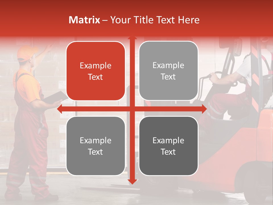 Container Transportation Cargo PowerPoint Template