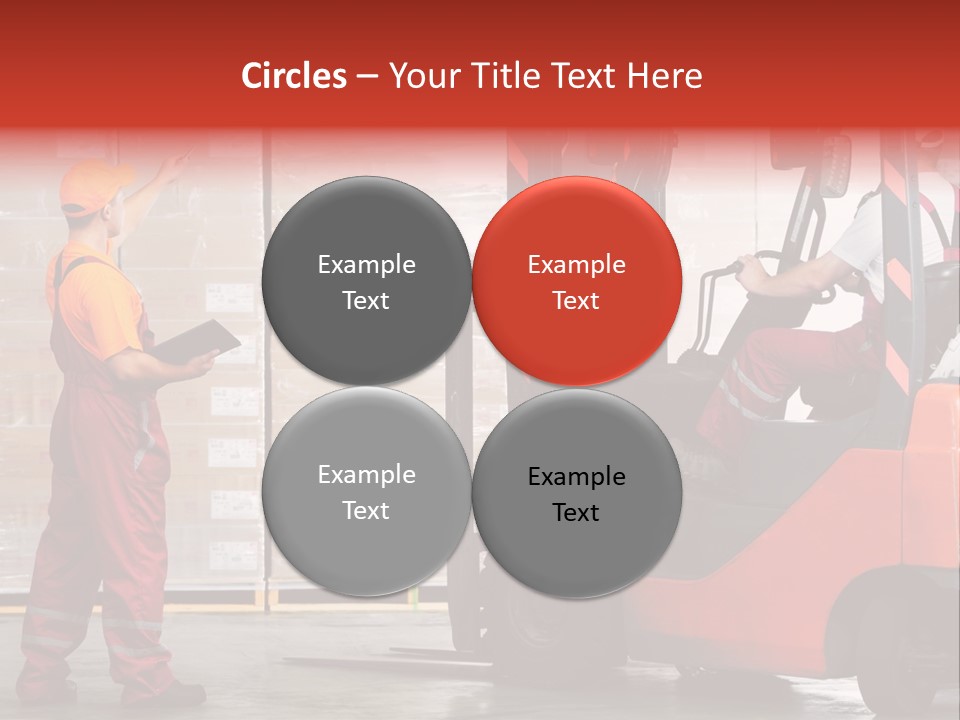 Container Transportation Cargo PowerPoint Template