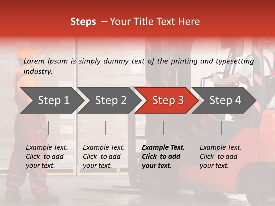 Container Transportation Cargo PowerPoint Template