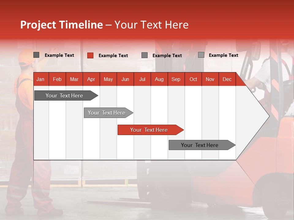 Container Transportation Cargo PowerPoint Template