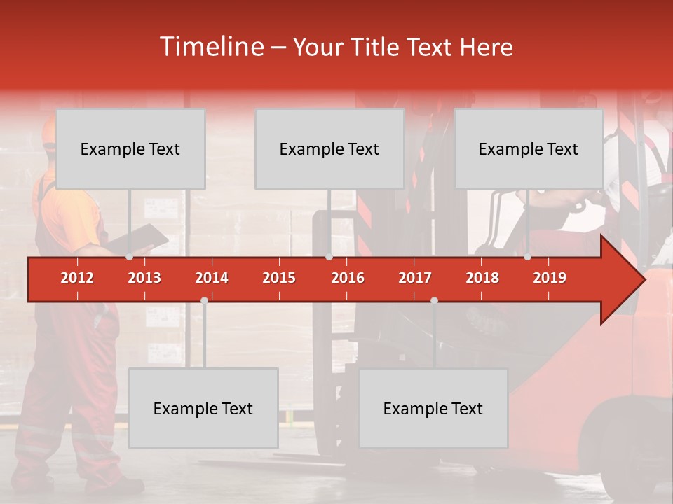 Container Transportation Cargo PowerPoint Template