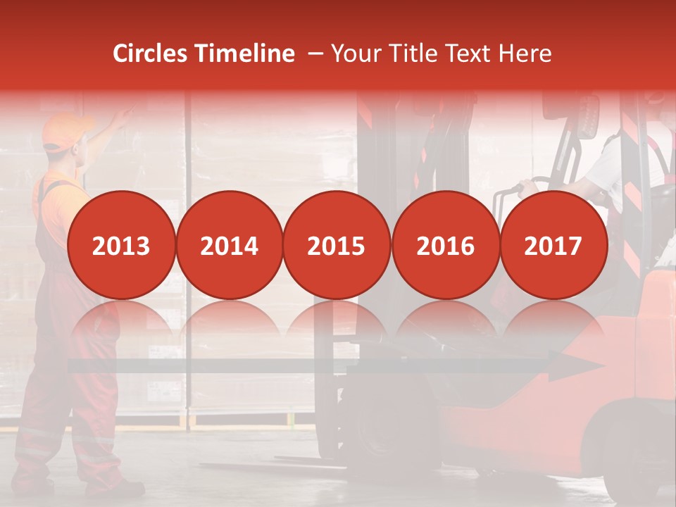 Container Transportation Cargo PowerPoint Template