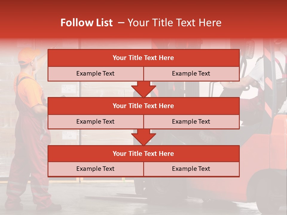 Container Transportation Cargo PowerPoint Template