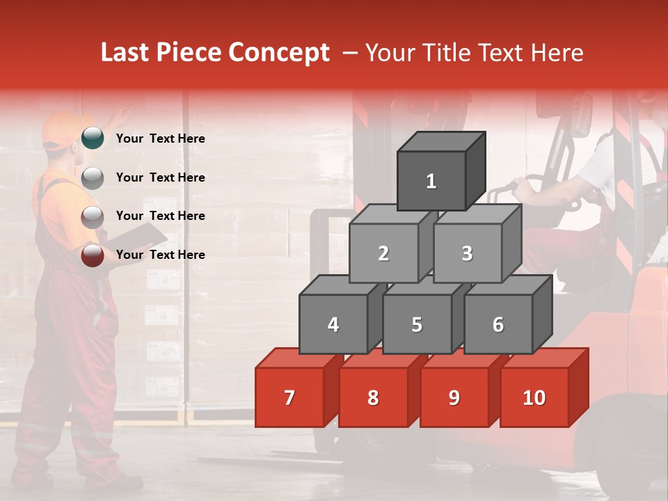 Container Transportation Cargo PowerPoint Template