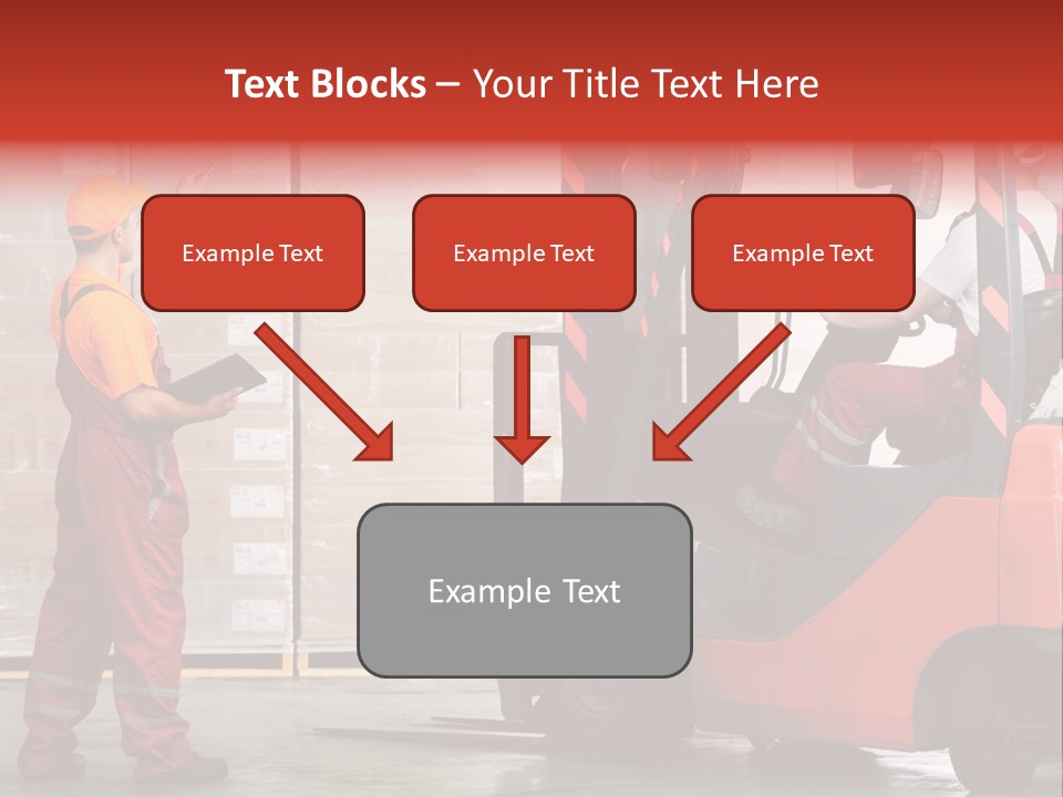 Container Transportation Cargo PowerPoint Template
