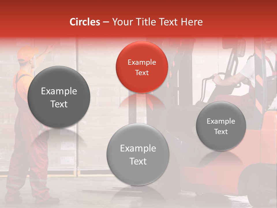 Container Transportation Cargo PowerPoint Template