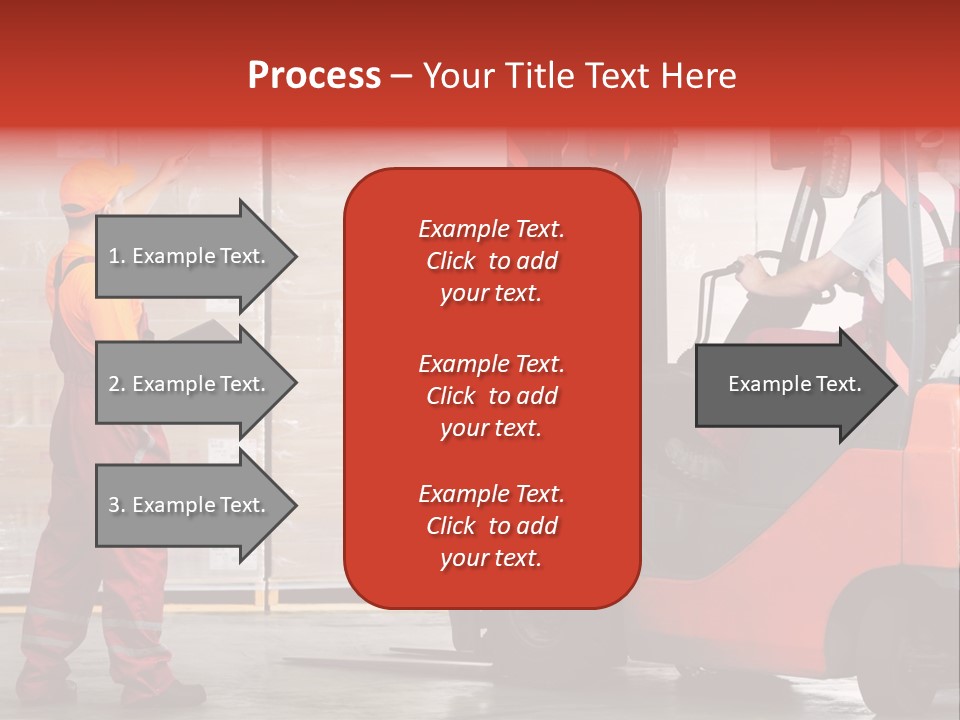 Container Transportation Cargo PowerPoint Template