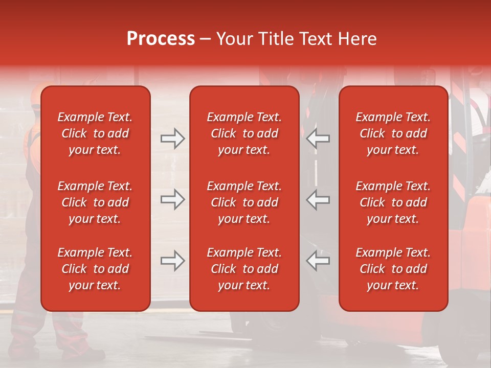 Container Transportation Cargo PowerPoint Template