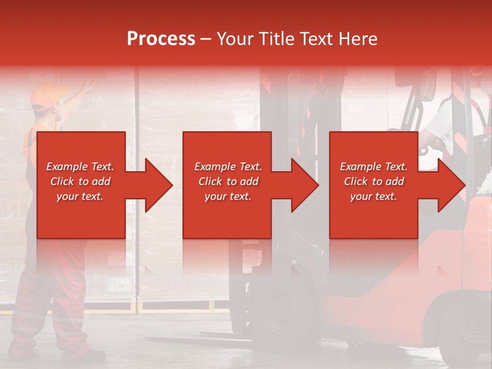 Container Transportation Cargo PowerPoint Template