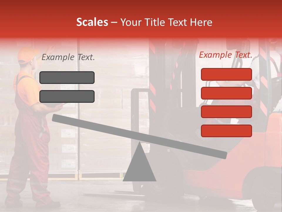 Container Transportation Cargo PowerPoint Template