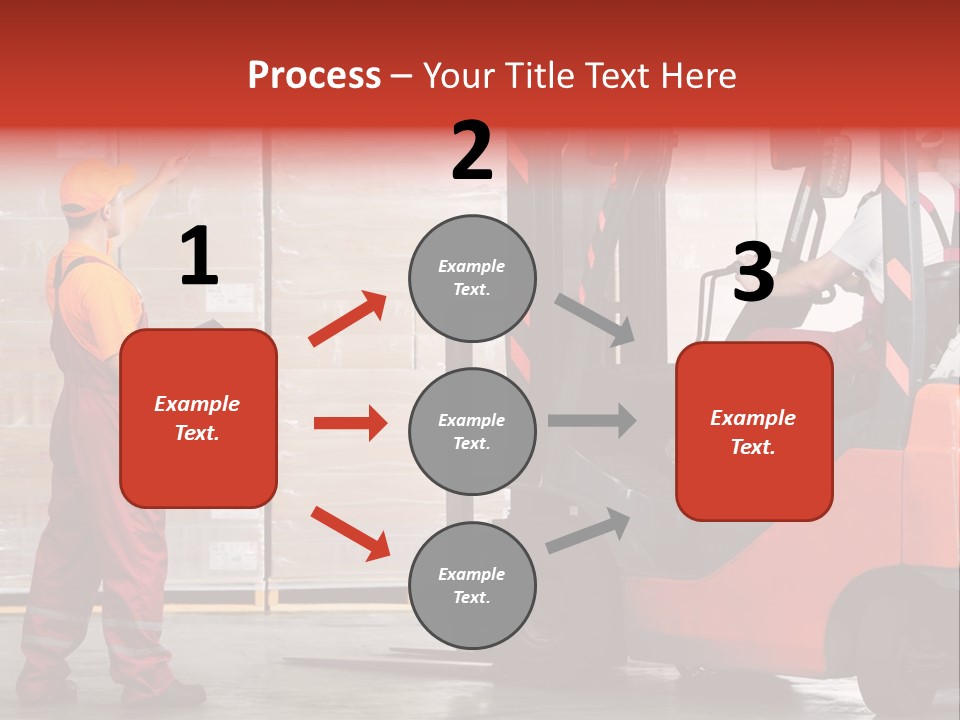 Container Transportation Cargo PowerPoint Template