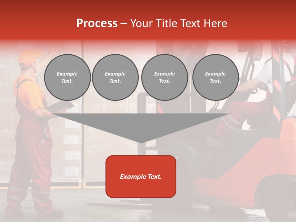 Container Transportation Cargo PowerPoint Template