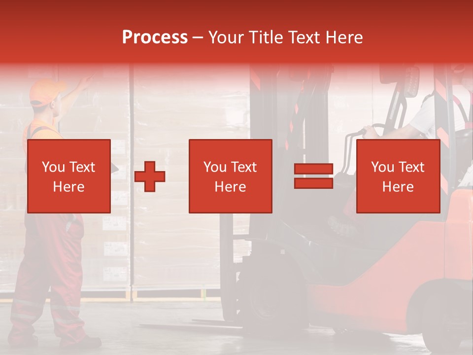 Container Transportation Cargo PowerPoint Template