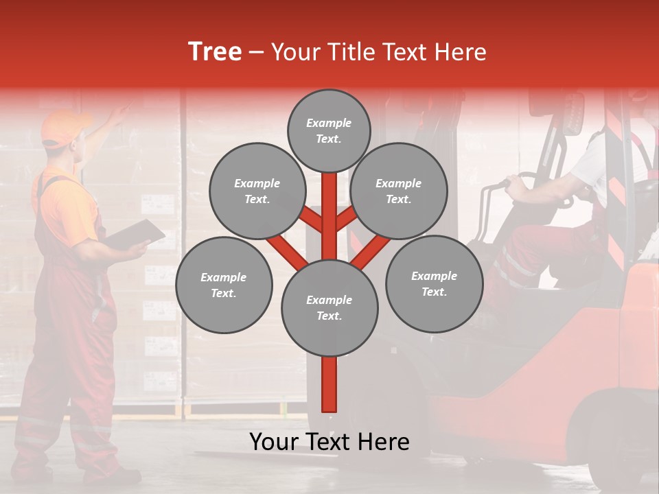 Container Transportation Cargo PowerPoint Template