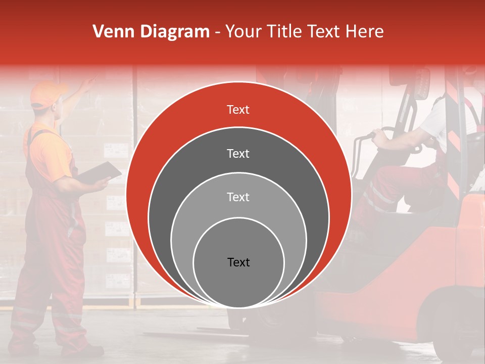 Container Transportation Cargo PowerPoint Template