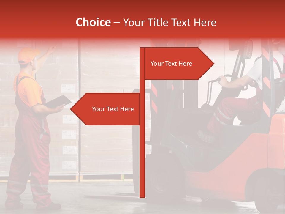 Container Transportation Cargo PowerPoint Template