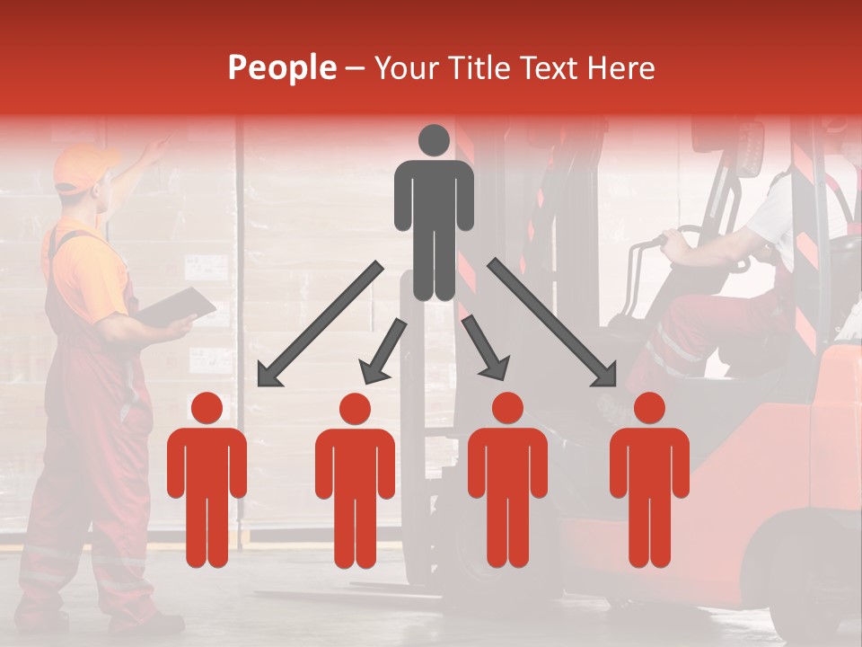 Container Transportation Cargo PowerPoint Template