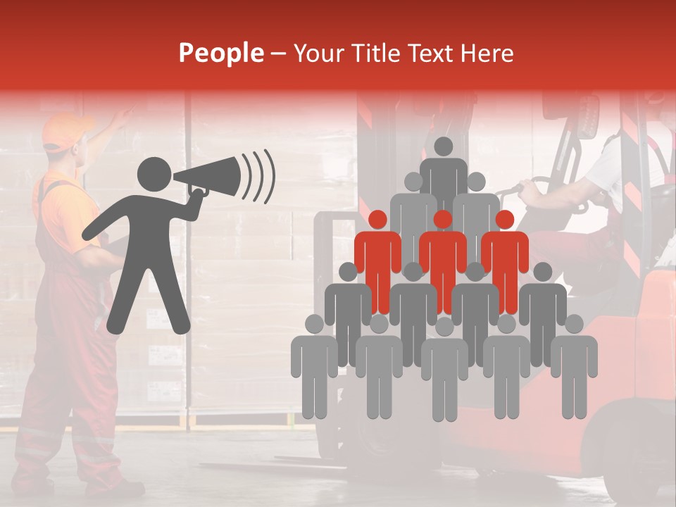 Container Transportation Cargo PowerPoint Template