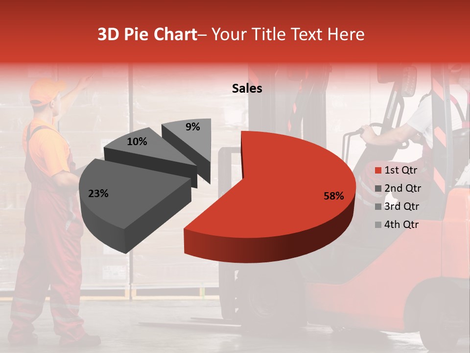 Container Transportation Cargo PowerPoint Template