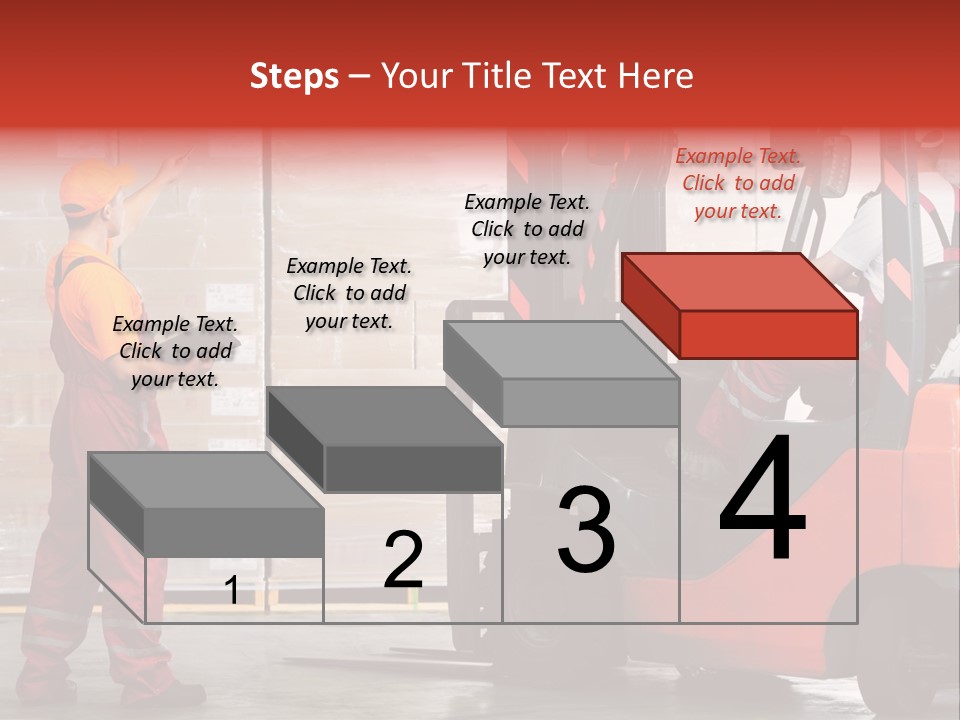 Container Transportation Cargo PowerPoint Template
