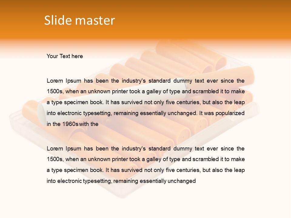 Vapor Life Nicotine PowerPoint Template