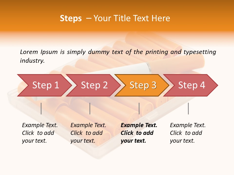 Vapor Life Nicotine PowerPoint Template