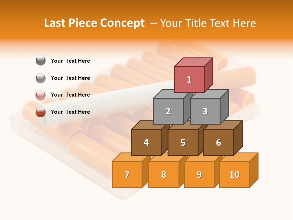 Vapor Life Nicotine PowerPoint Template