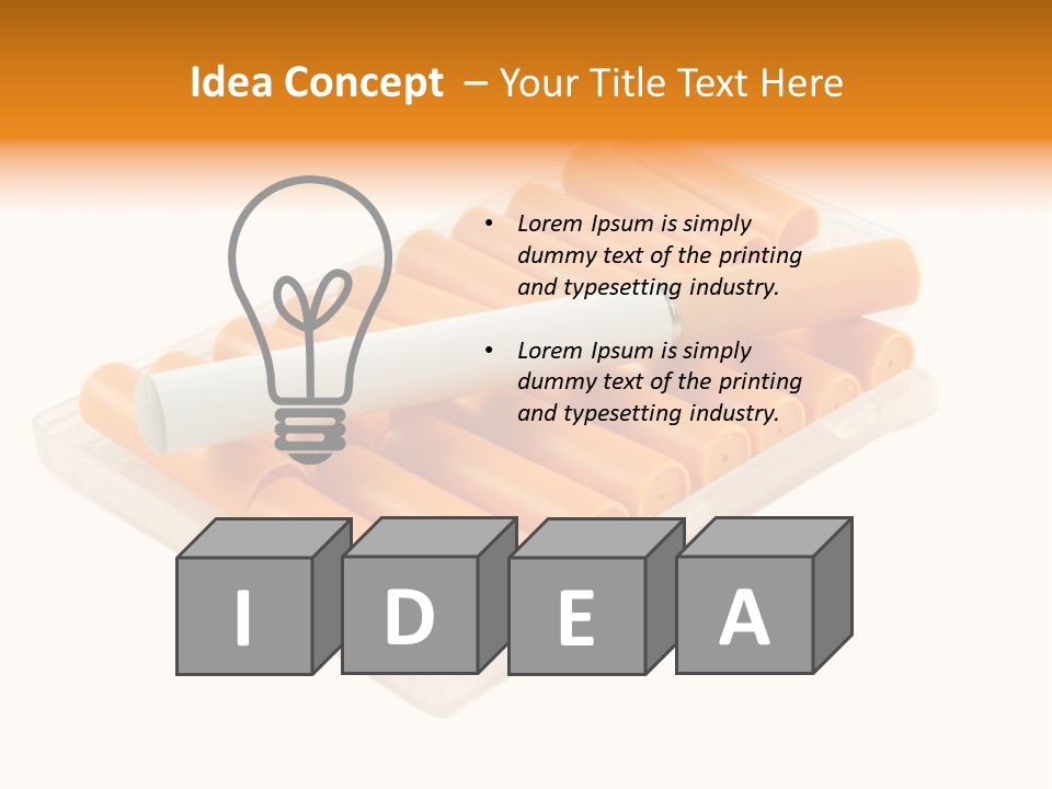 Vapor Life Nicotine PowerPoint Template