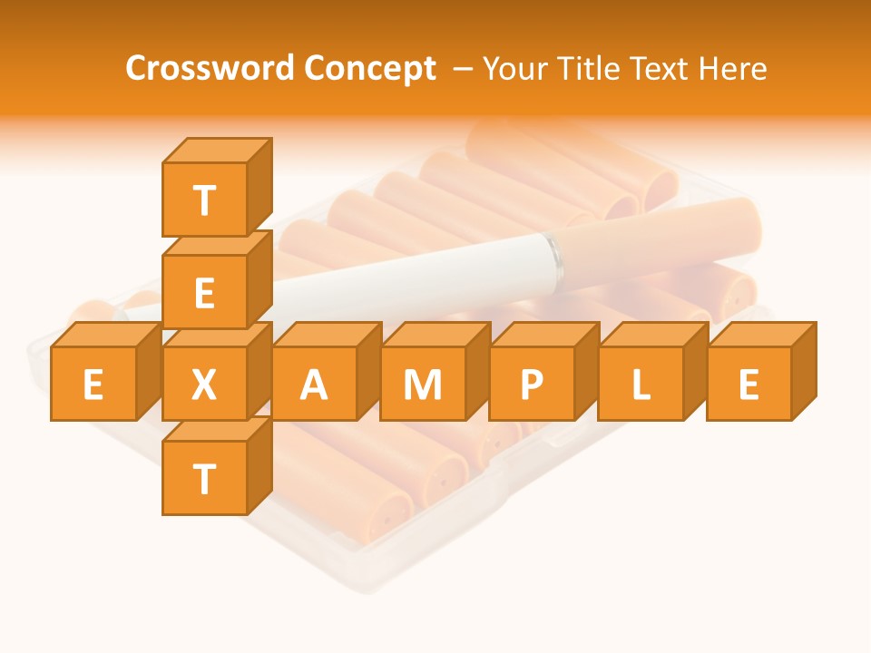 Vapor Life Nicotine PowerPoint Template