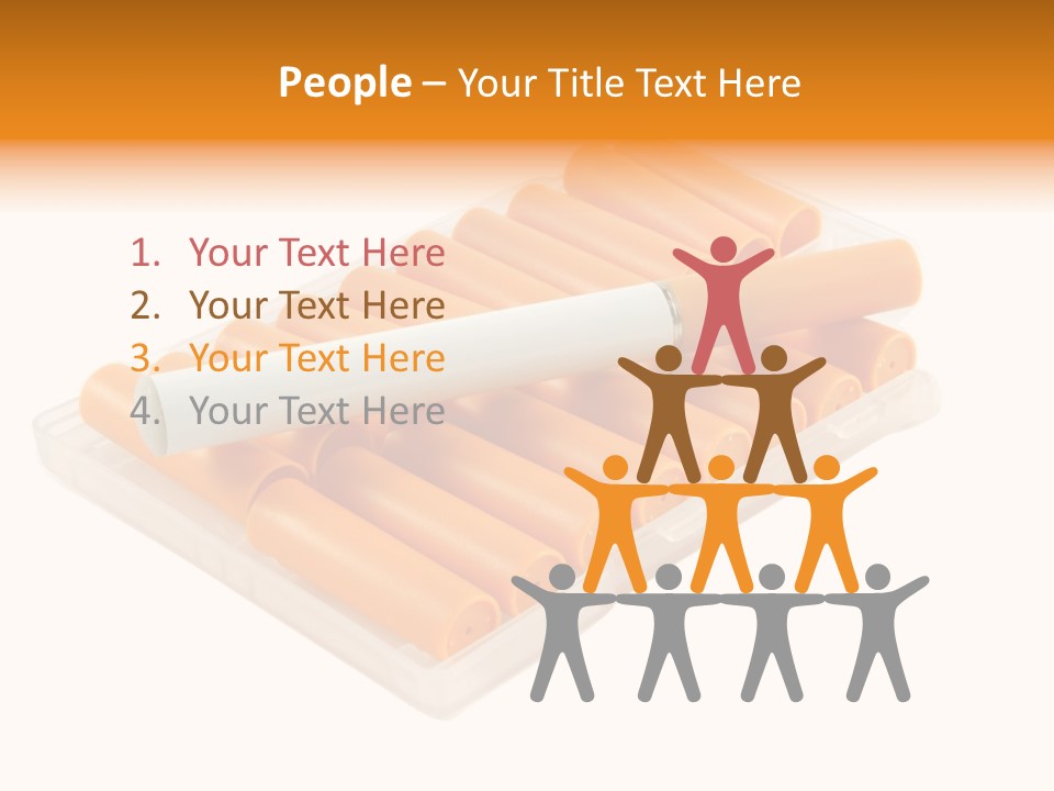 Vapor Life Nicotine PowerPoint Template