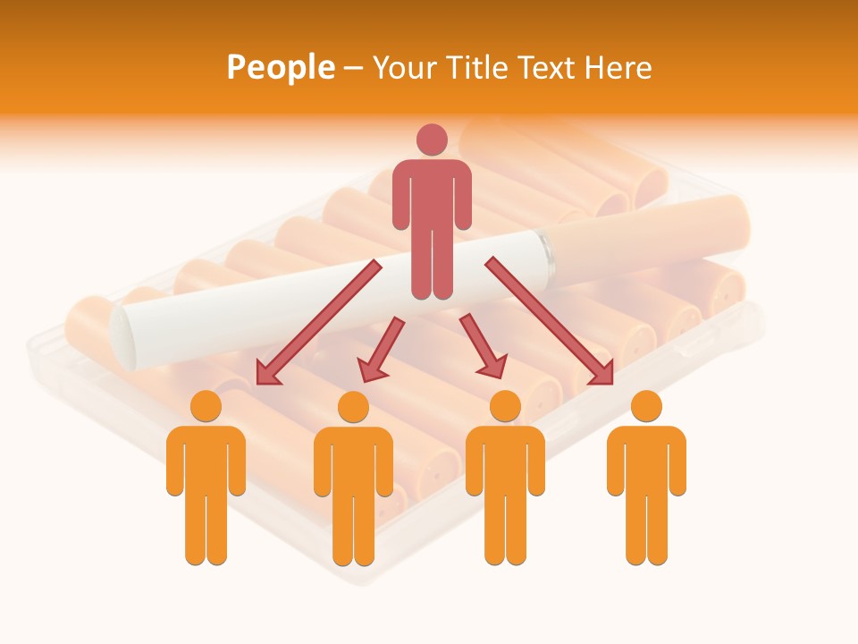 Vapor Life Nicotine PowerPoint Template