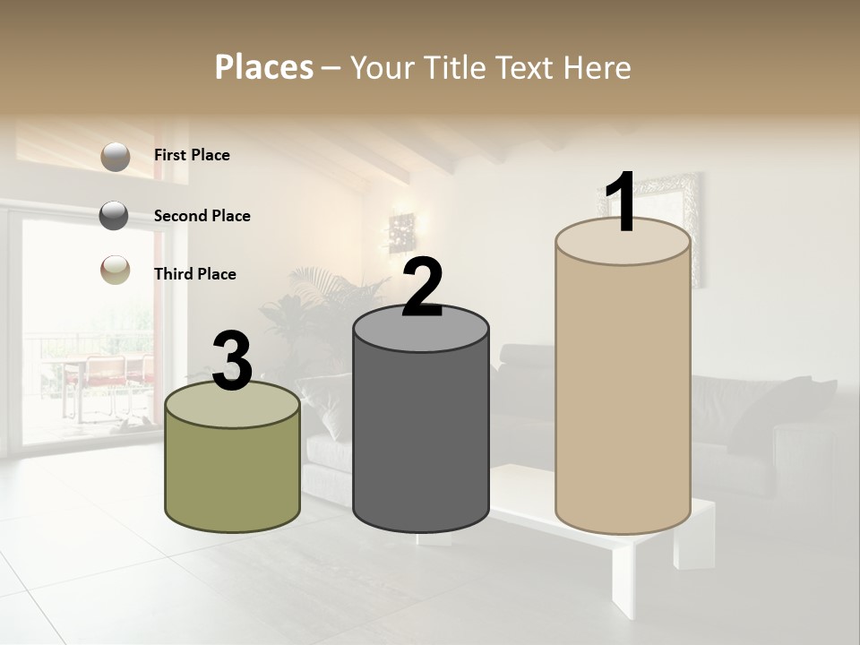 Indoor Style Habitation PowerPoint Template