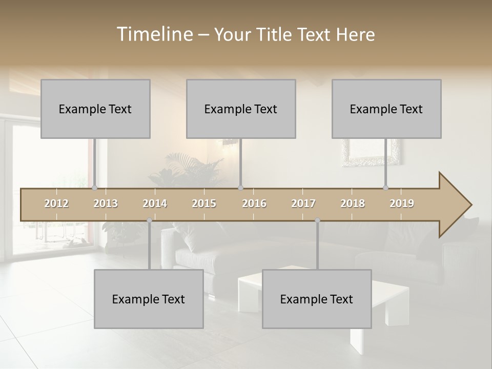 Indoor Style Habitation PowerPoint Template