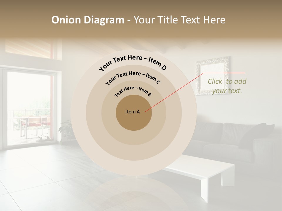 Indoor Style Habitation PowerPoint Template