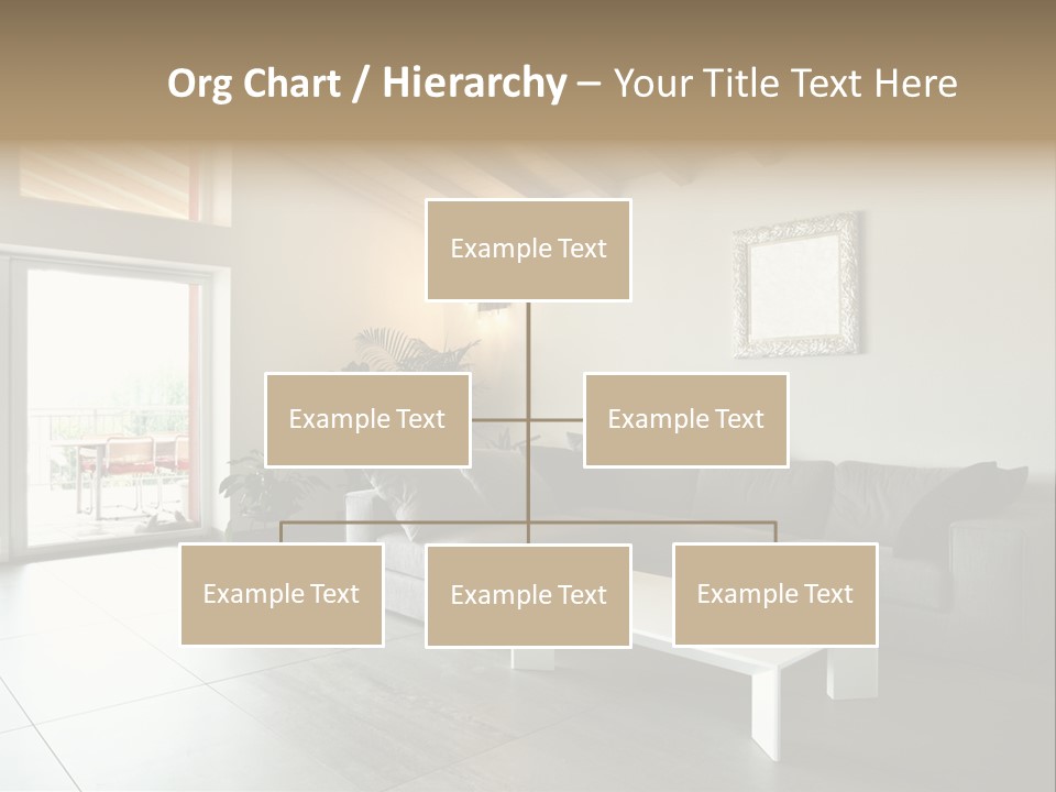 Indoor Style Habitation PowerPoint Template