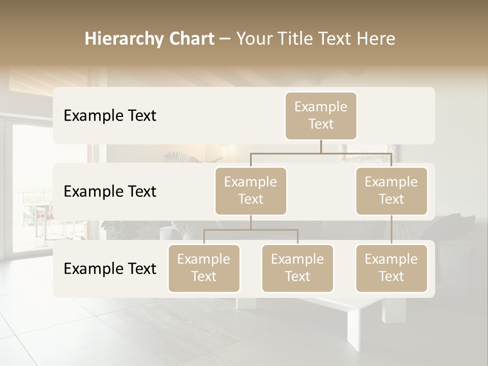 Indoor Style Habitation PowerPoint Template