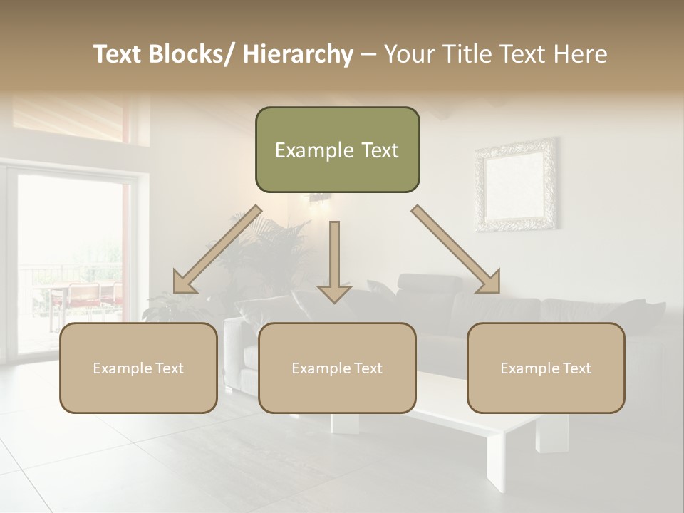 Indoor Style Habitation PowerPoint Template