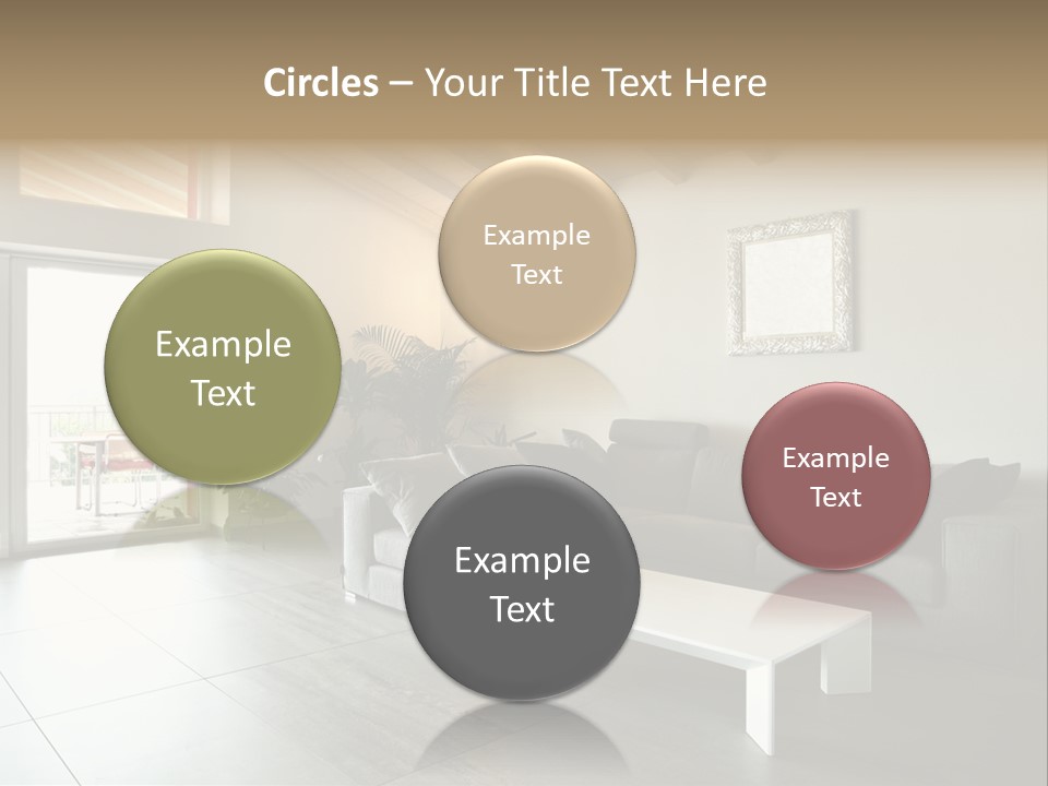 Indoor Style Habitation PowerPoint Template