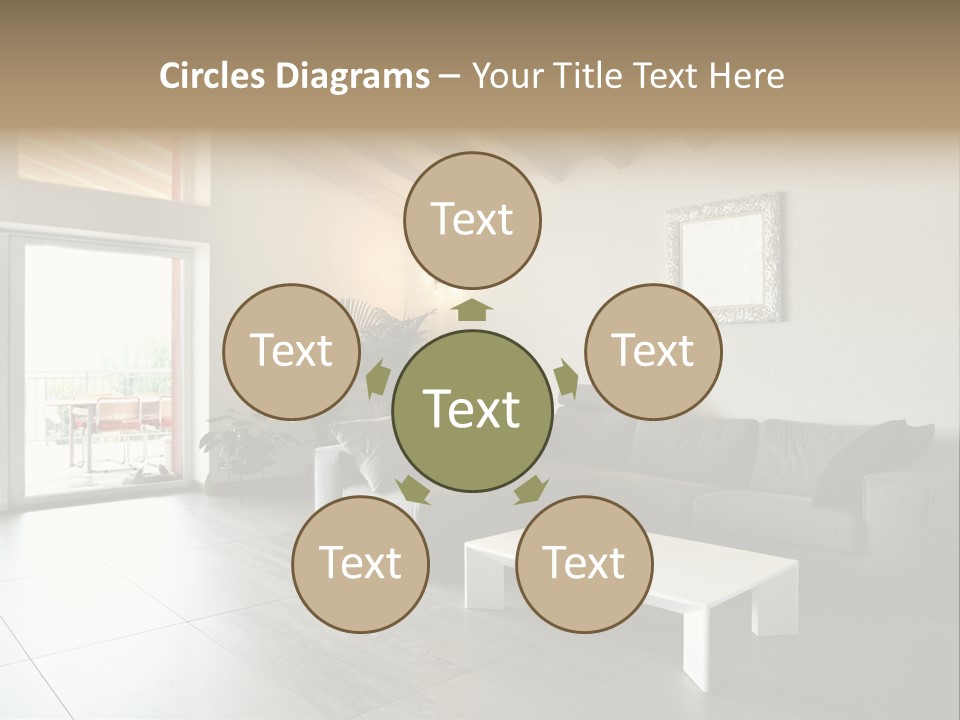 Indoor Style Habitation PowerPoint Template